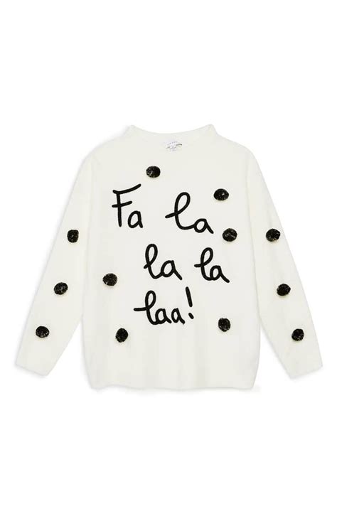 fa la la la la sweater|lalignenyc sweater.